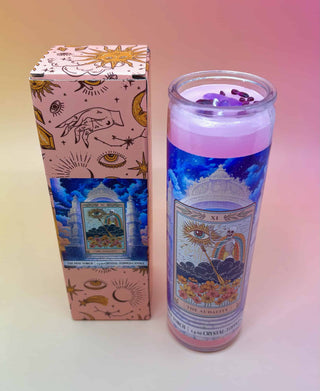 The Audacity - Crystal Topped Altar Candle