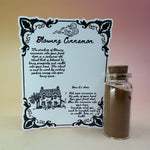 The Cinnamon Blowing Ritual Kit on a pink and yellow background.