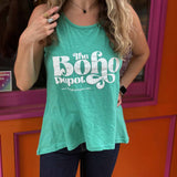 The Boho Depot Logo Tank Top