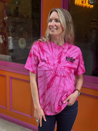 The Boho Depot Tie-Dye Logo T-Shirt