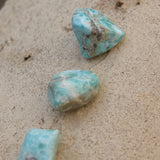High Quality Larimar Stone - Tumbled