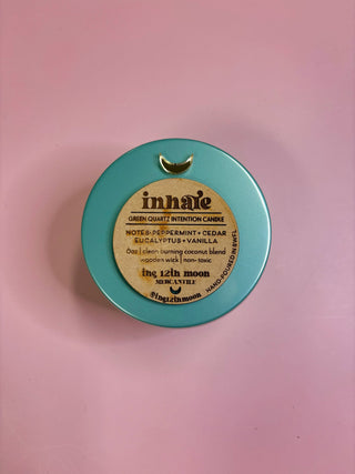 Inhale Candle - Aromatherapy - Peppermint + Eucalyptus