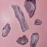 Natural Kunzite Crystal Raw