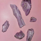 Natural Kunzite Crystal Raw