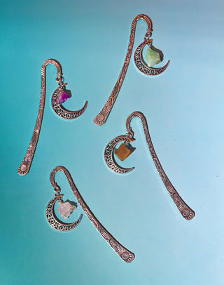 Gemstone Moon Bookmark