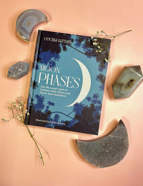 Moon Phases Book by Cecilia Lattari - A Magical Guide to Lunar