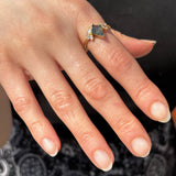 Moss Agate Ring - The Emeliene