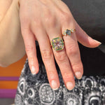 Moss Agate Ring - The Emeliene