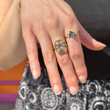 Moss Agate Ring - The Emeliene