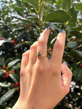 Moss Agate Ring - The Emeliene