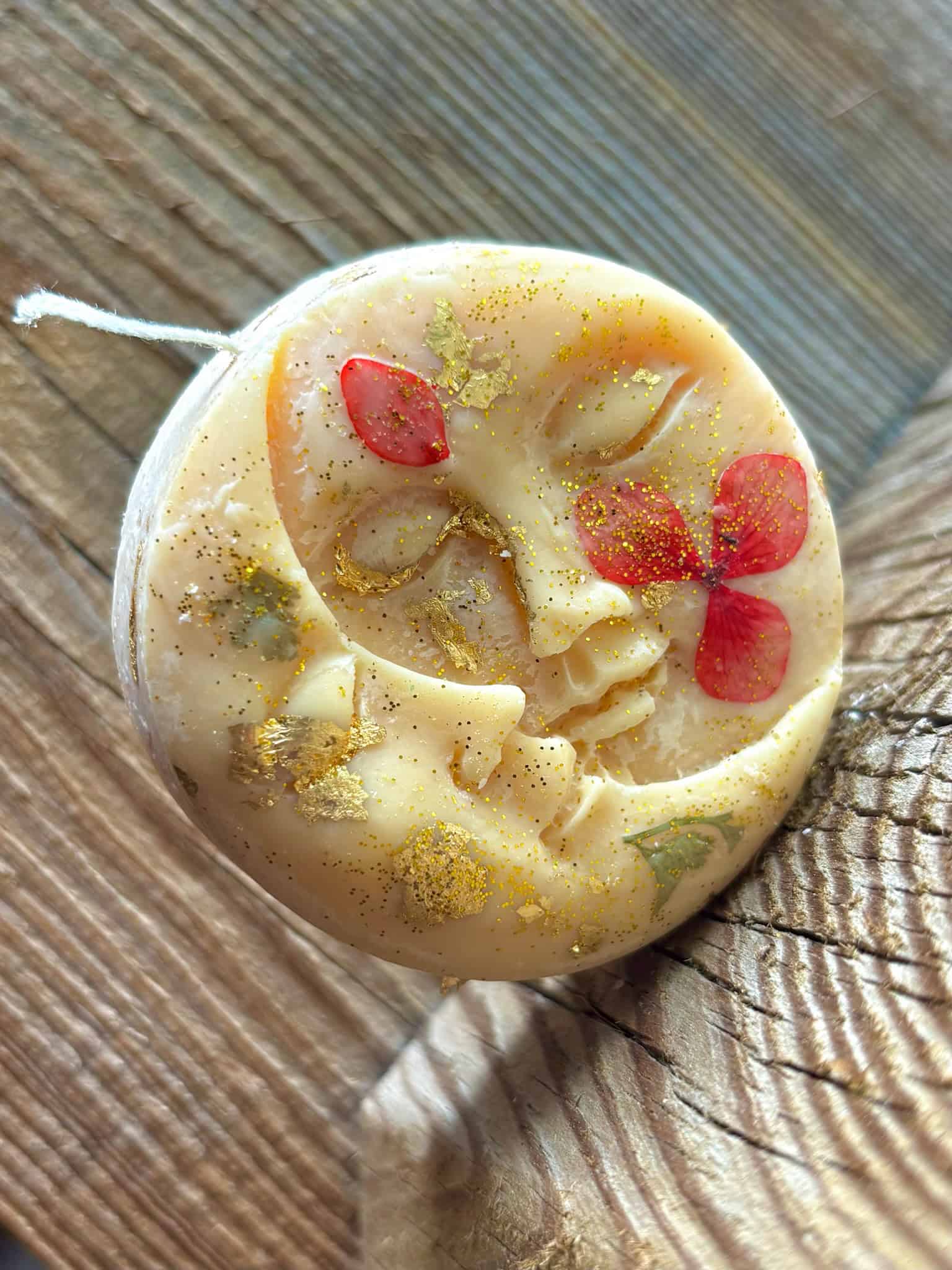Nag Champa Moon and Sun Candle