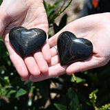 Brown Sheen Obsidian crystal heart