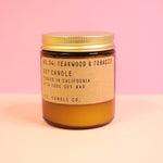 P.F. Candle Co. Teakwood & Tobacco - 3.5 oz Mini Candle