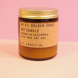 P.F. Candle Co. Golden Coast - 3.5 oz Mini Travel Candle