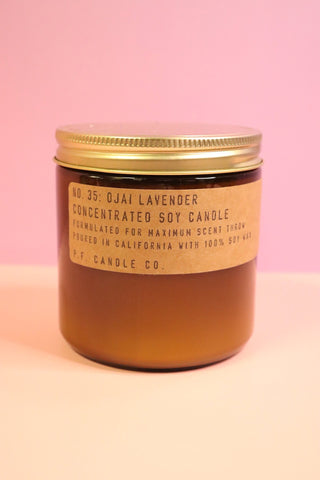 P.F. Candle Co. Ojai Lavender - 12.5 oz Large Soy Candle
