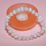 Peach Selenite Bowls 6cm