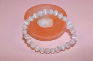 Peach Selenite Bowls 6cm