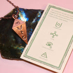 Green Glyphs Pendulum