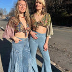 Patchwork Paisley Crop Top