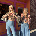 Patchwork Paisley Crop Top