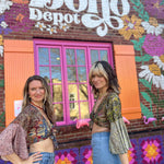 Patchwork Paisley Crop Top