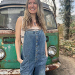 Retro Striped Knit Sleeveless Tank