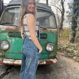 Retro Striped Knit Sleeveless Tank
