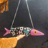 Fish Baguette Handbag