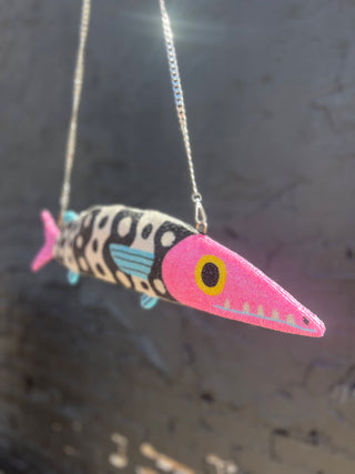 Fish Baguette Handbag