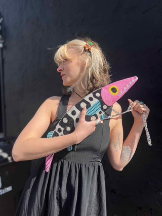 Fish Baguette Handbag