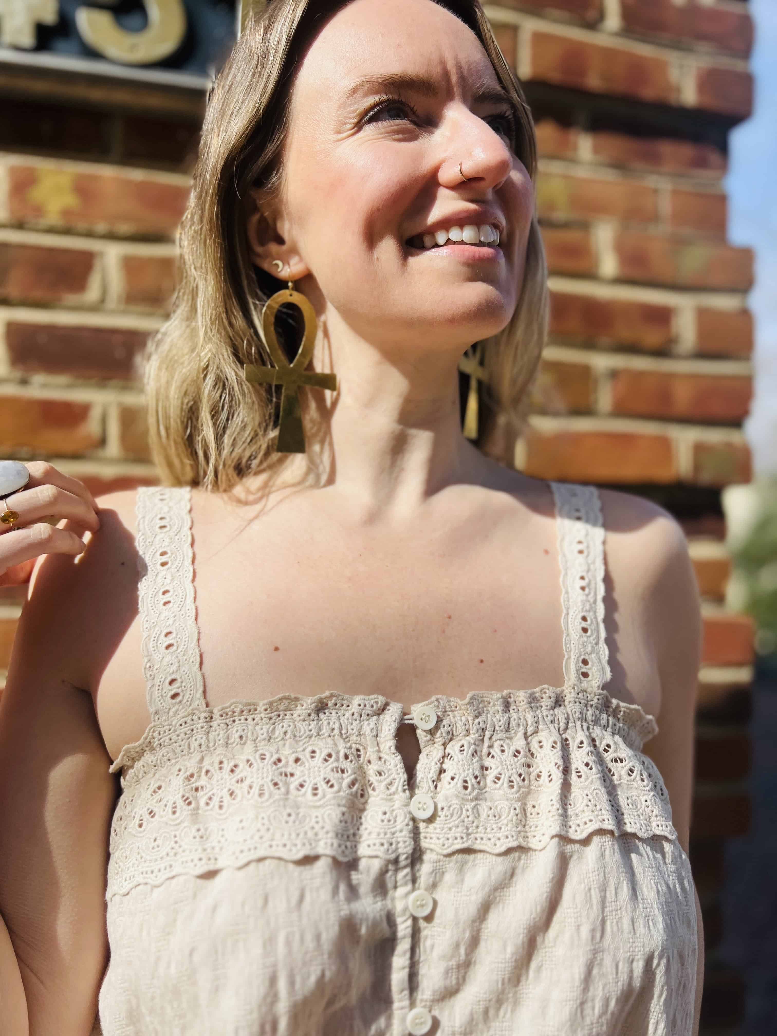 Woven Cotton Crochet Lace Crop Top