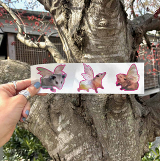 Possum Fairy Die-Cut Stickers – 3 Pack