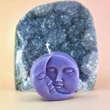Mini Purple Moon Candle