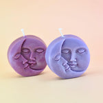 Mini Purple Moon Candle