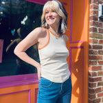 Retro Knit Tank Top