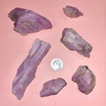 Natural Kunzite Crystal Raw