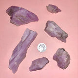 Natural Kunzite Crystal Raw