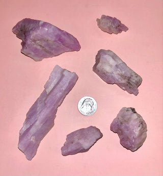 Natural Kunzite Crystal Raw