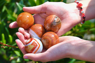 Sardonyx Spheres Crystal Ball