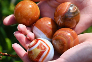 Sardonyx Spheres Crystal Ball