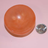 Peach Selenite Bowls 6cm