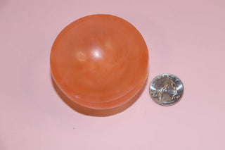 Peach Selenite Bowls 6cm