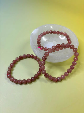 8mm Crystal Beaded Bracelets