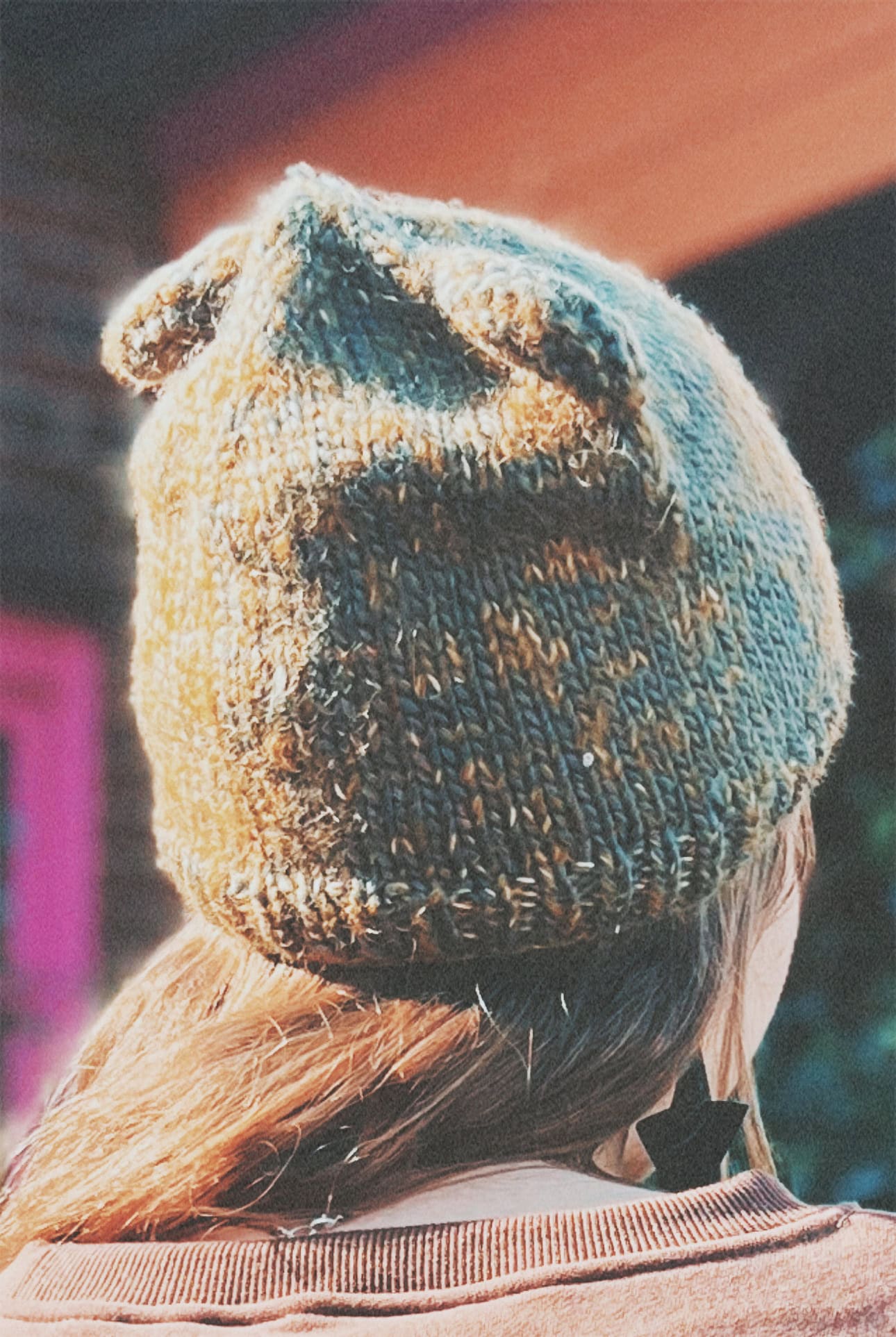 Teddy Bear Hat: Sage
