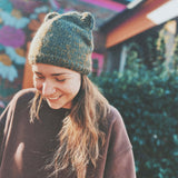 Teddy Bear Hat: Sage