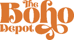 The Boho Depot logo — Winston-Salem boho boutique for crystals, clothing, and gifts.
