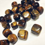 Tigers Eye Crystal Tumbled Stone