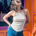 Retro Knit Tank Top