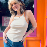 Retro Knit Tank Top