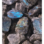A - Grade Labradorite Crystals - Rough Stones